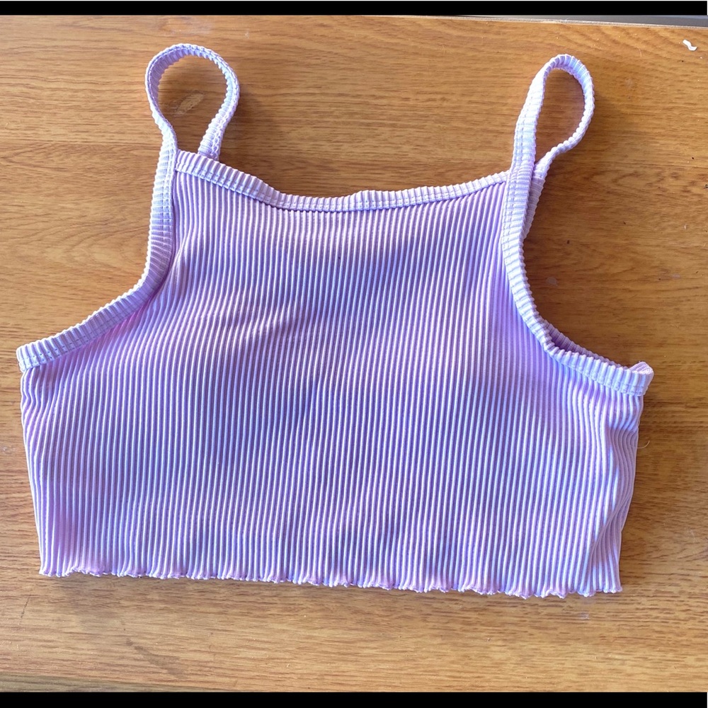 Hollister Crop Tank Bikini Top